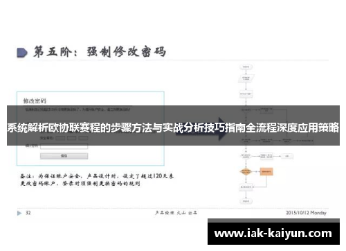 系统解析欧协联赛程的步骤方法与实战分析技巧指南全流程深度应用策略